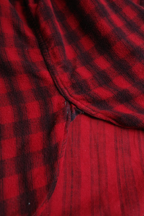 40s 5Brother printed flannel shirt