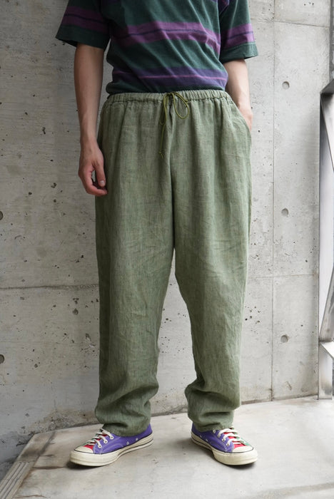 90s FLAX easy linen pants