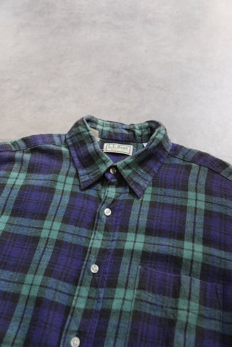 90s L.L.Bean blackwatch flannel shirt