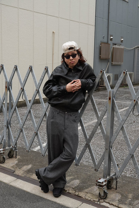 90s TOMMY HILIGER leather jacket