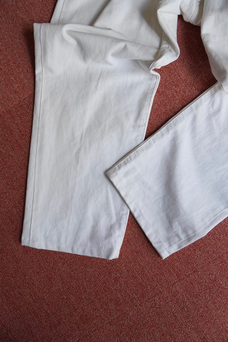 90s POLO SPORTSMAN white denim