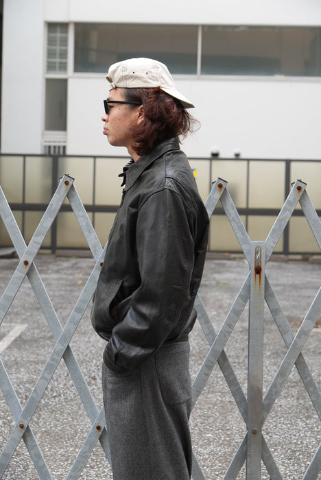 90s TOMMY HILIGER leather jacket