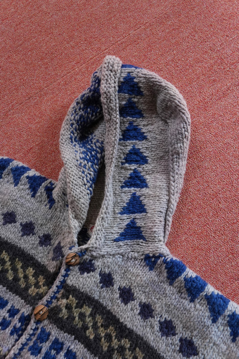 80s Foreign Affair Ecuador knit hoodie