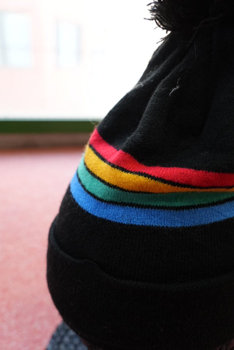 00s PlayStation ponpon knit cap