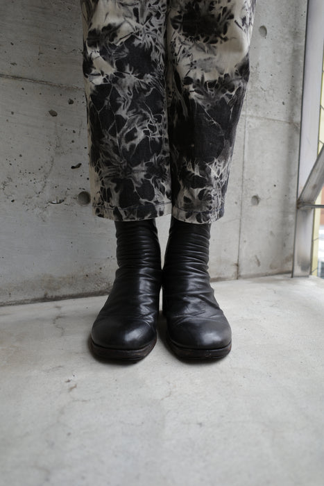 00s JOLI leather back-zip heeled boots
