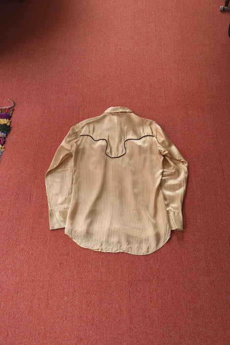 70s Unknown satin Western shirt