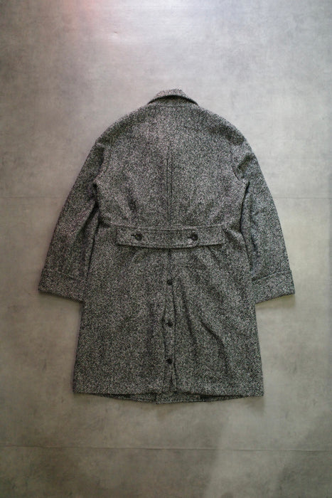 EMPORIO ARMANI virgin wool×alpaca coat