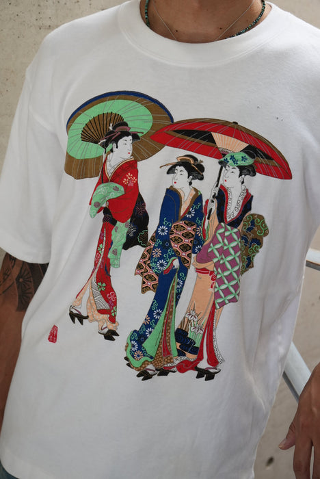 90s unknown 浮世絵 tee