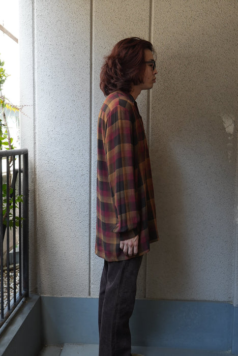 70s TOWN CRAFT rayon shirts