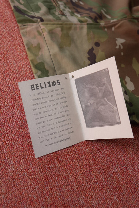 VERVE CLIMBING BELIKOS SHORT CAMO "L"