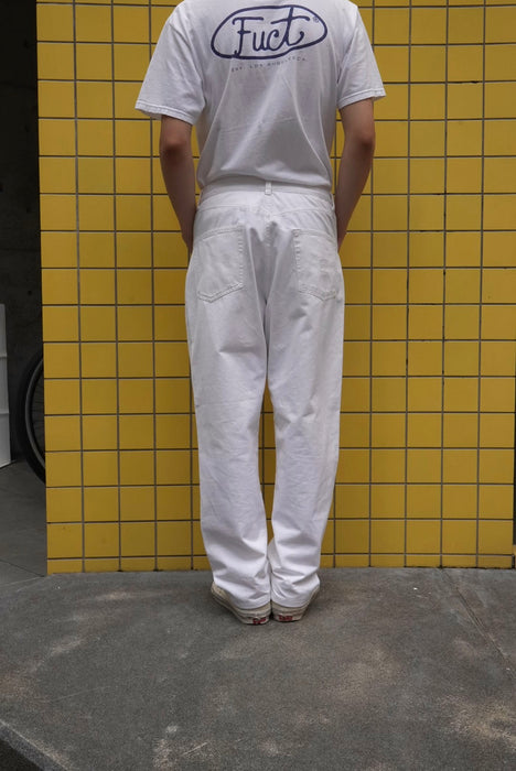 90s POLO SPORTSMAN white denim