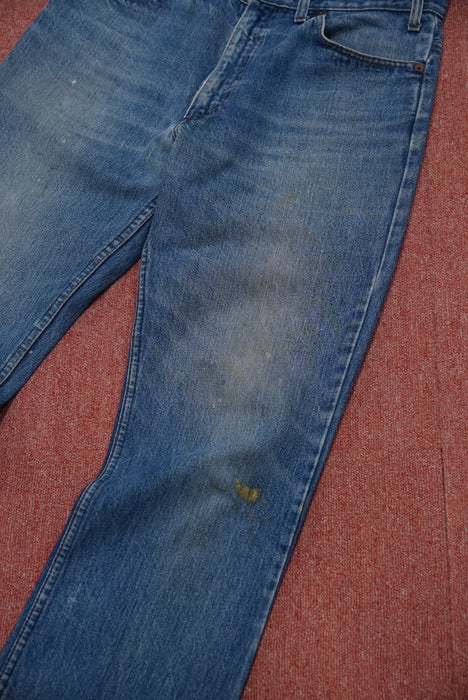 80s Levi's 646 flare denim