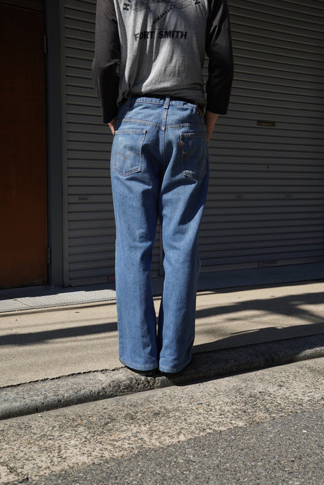 70s Levi's 517 flare denim