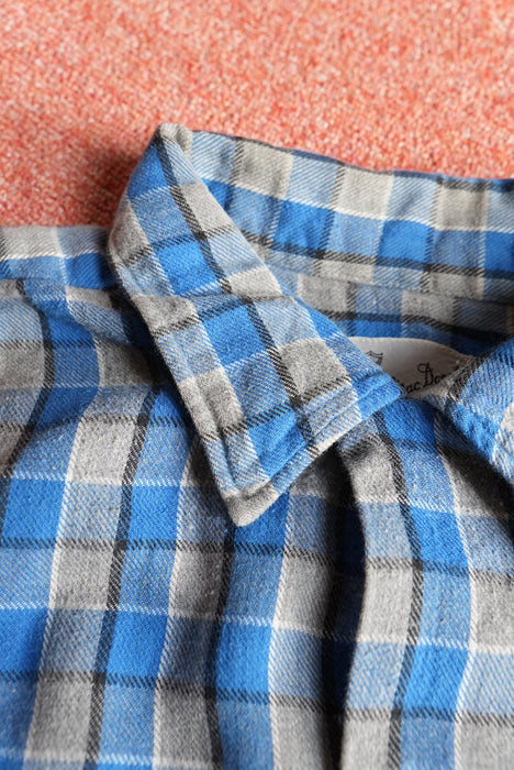 60s Sandy Mac Donalds flannel open collar shirts