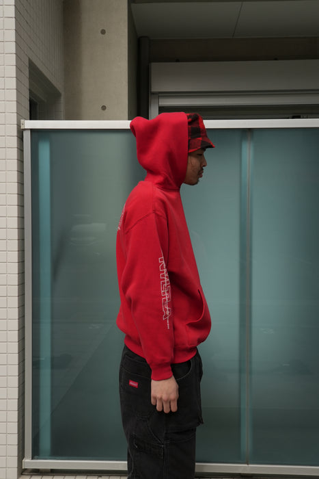 STUSSY world logo hoodie