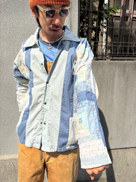 Remake patchwork batik jacket