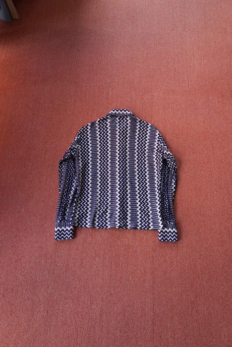 70s ENRICO CAPPUCCI knit beach shirt