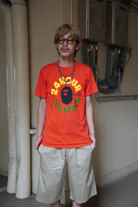 00s A BATHING APE × 24H TV 30周年tee