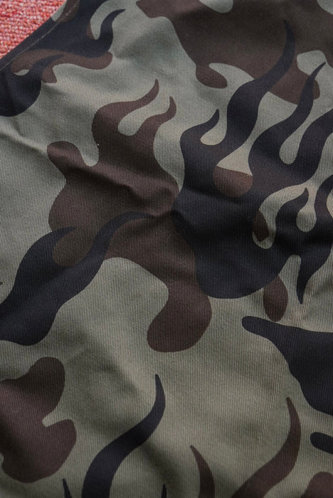 NAM HEAD APRON FIRE CAMO KHAKI