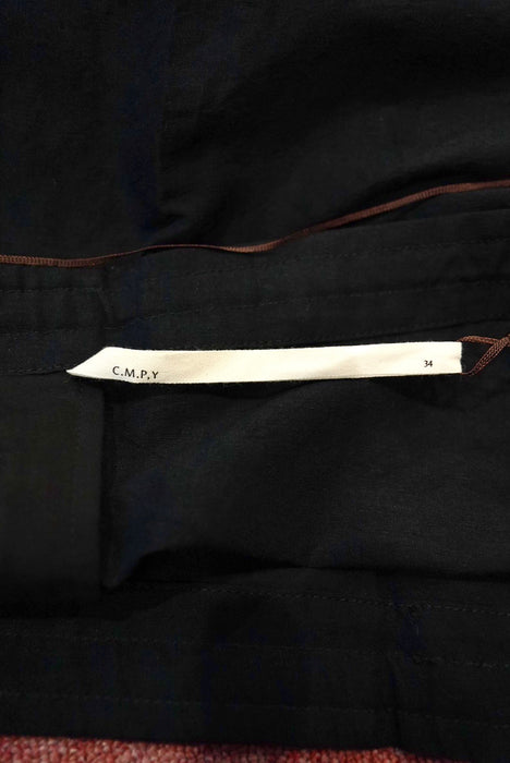 C.M.P.Y 24YR BLACK Linen×Banboo 34inch