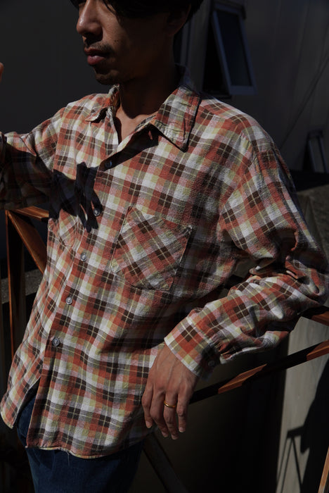 70s KINGSPORT print flannel