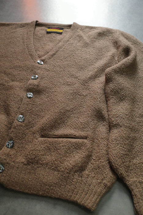 60s ARROW mohair cardigan deadstock