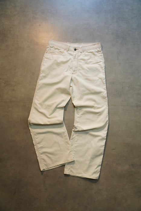 70s Levi's ACTION SLACKS white chambray pants