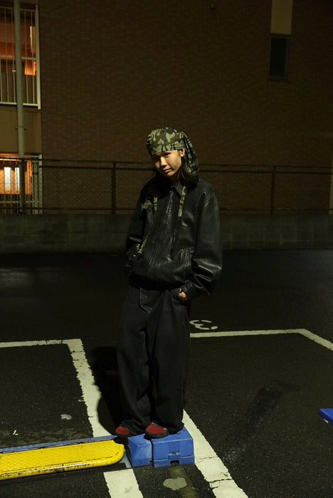 NAM HEAD APRON FIRE CAMO KHAKI