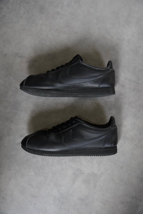 NIKE CORTEZ black leather