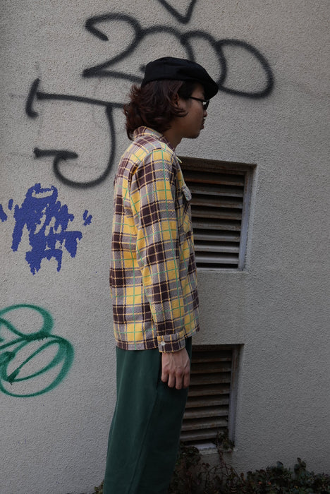 4.50s SEDGWICK print flannel shirt