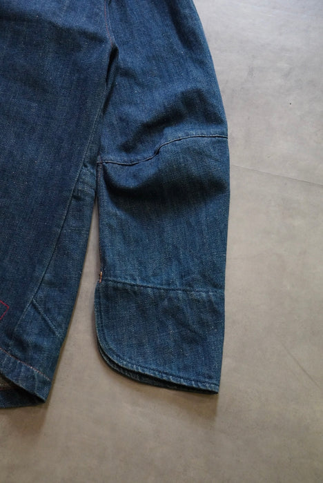 00s Levi's Red drape denim tailored