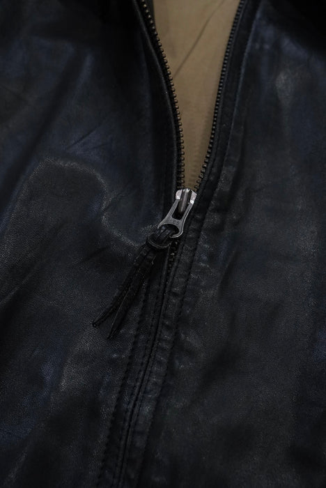 90s TOMMY HILIGER leather jacket