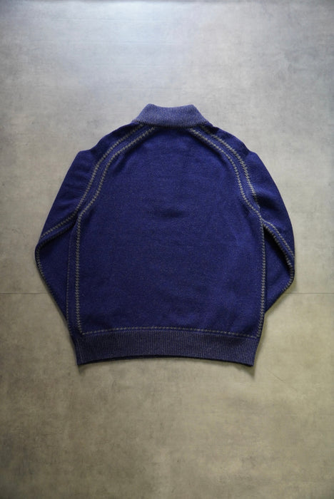 00s DALMINE cashmere drivers knit