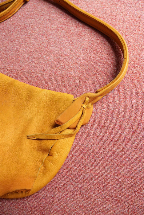 deerskin shoulder bag