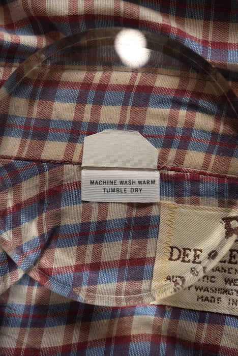 70s DEE CEE BRAND gauze western shirt