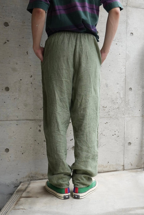 90s FLAX easy linen pants