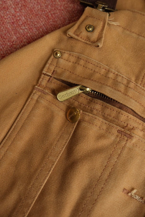 90s Carhartt duck doubleknee overall