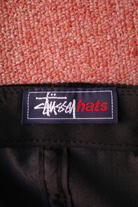 90s Stussy hats dice corduroy cap "USA"