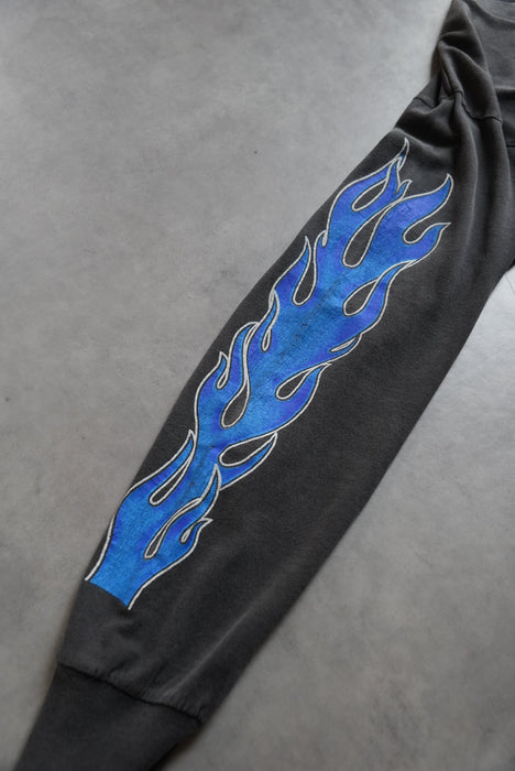 90s HARLEY-DAVIDSON blue frame tee