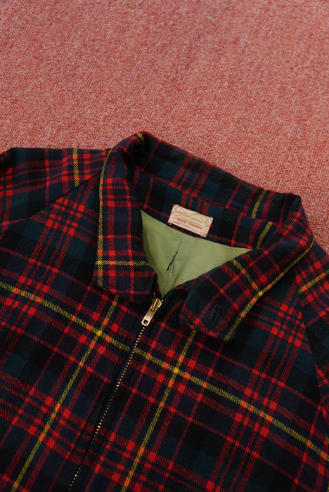 6.70s tartan check wool sports jacket
