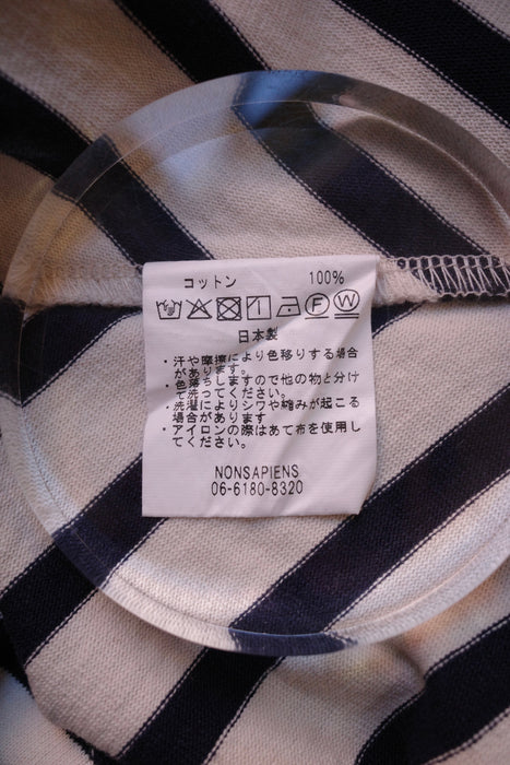 NAM Banana Basque Shirts WHITE/NAVY size1