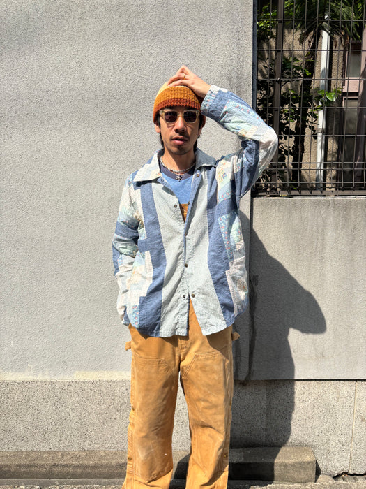 Remake patchwork batik jacket