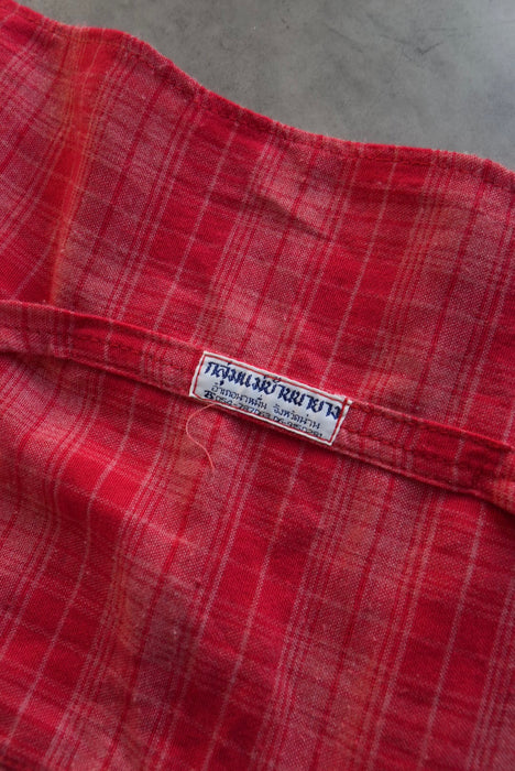 90s tartan Thailand pants