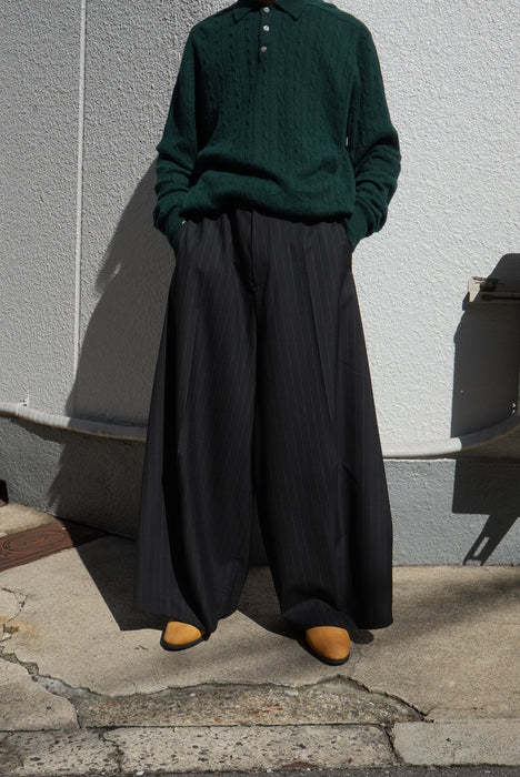 NAM HORN SLACKS BLK ST size2