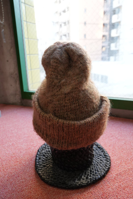 70s Saks Fifth Avenue mohair knit cap