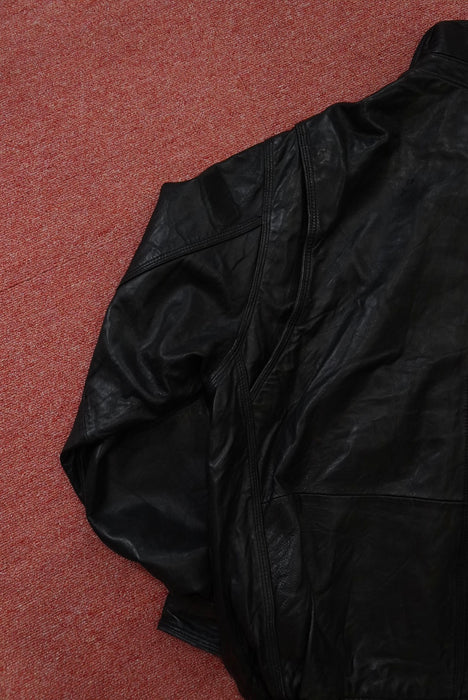 90s TOMMY HILIGER leather jacket