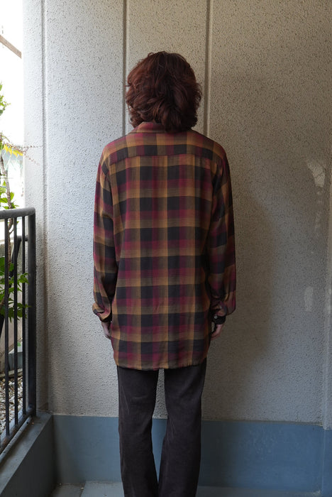 70s TOWN CRAFT rayon shirts