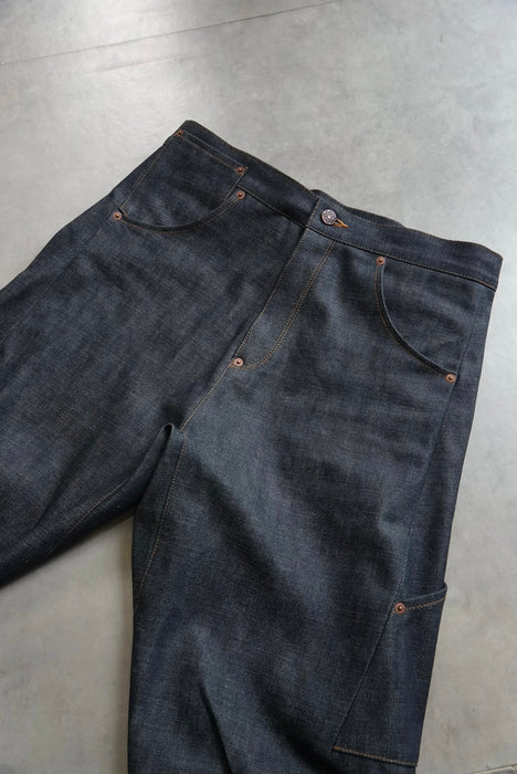 HAPPYEND drape painter denim