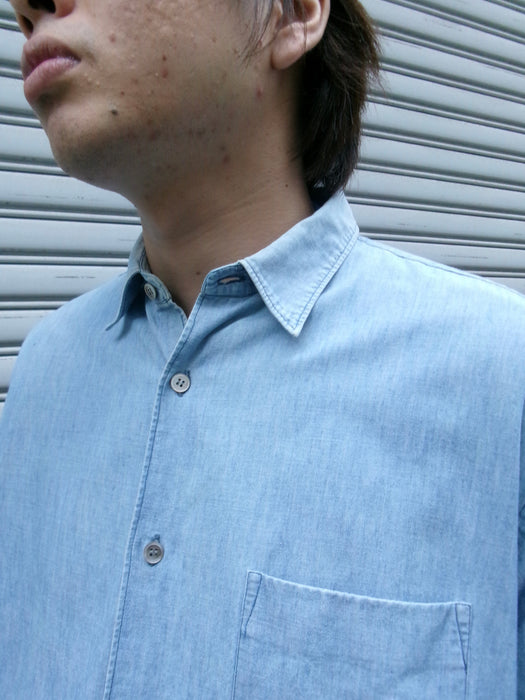 00s Comme des Garçons chambray shirt