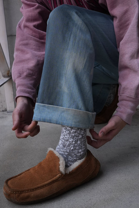 00s Levi's Red Day&Night drape denim